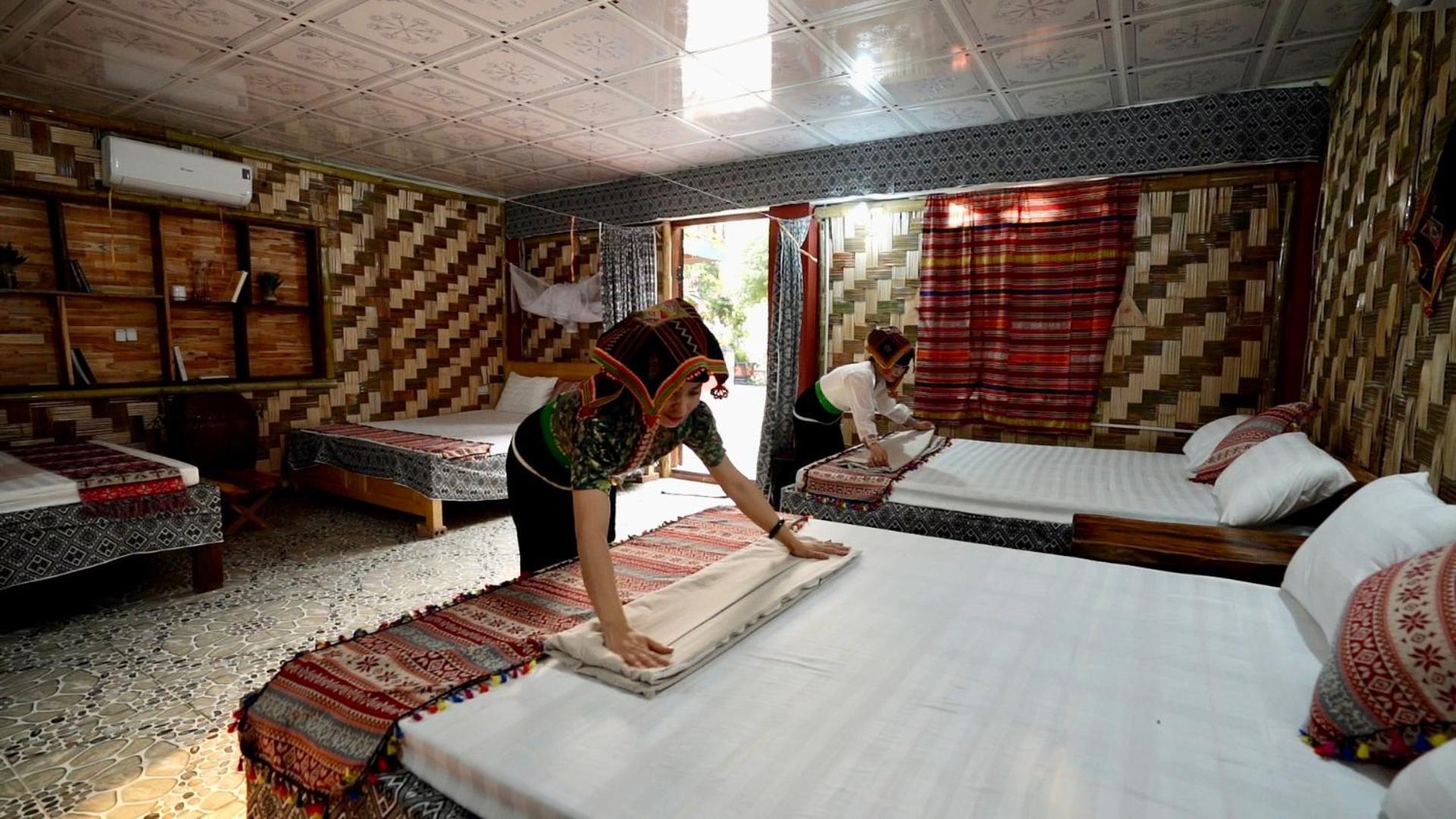 Minh Ngoc Homestay Dien Bien Phu Ban Hin Lom Exterior foto